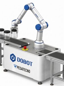 cobot robot para mvimiento de botes
